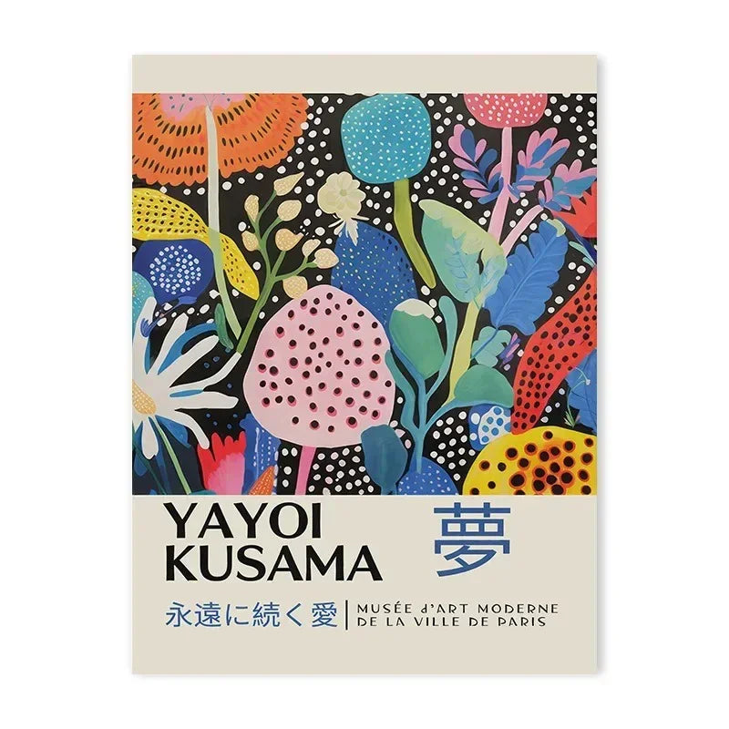 Musee d'art Moderne Art Wall by Yayoi Kusama - Image 6