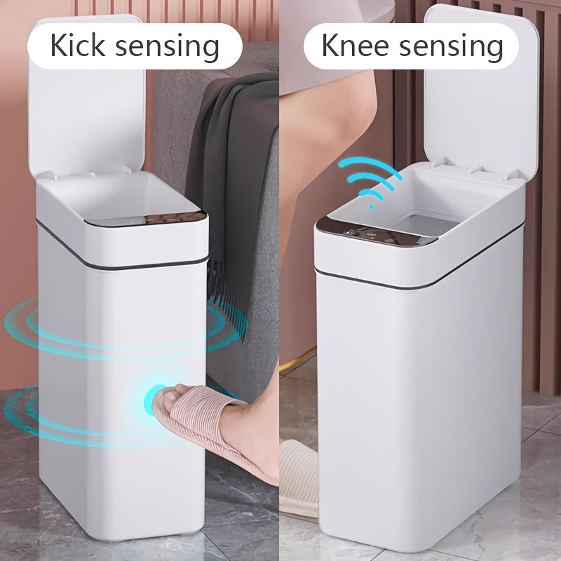Touchless Trash Can Motion Sensor Automatic Kitchen Bathroom Bin - Image 10