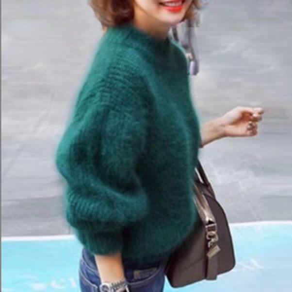Stylish Loose-Fit Knitted Optimal Soft Sweater with a Modern Style