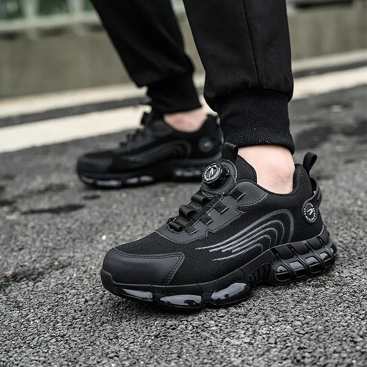 Men’s Shock-Absorbing Protective Work Anti-Slip Shoes