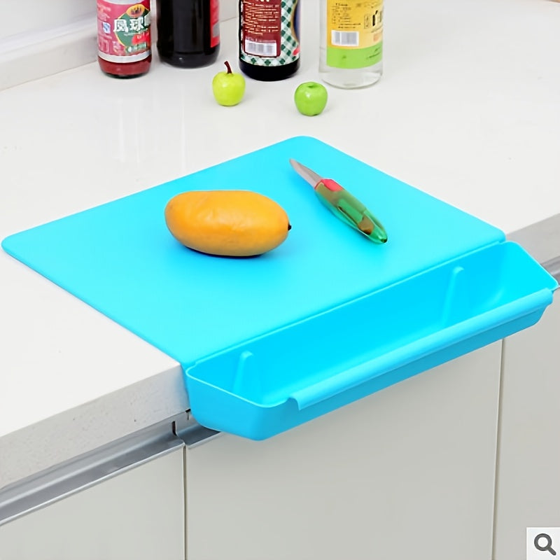 Cutting Board Storage Container 2 in 1 Portable Meal Prep Chopping Board - Image 2
