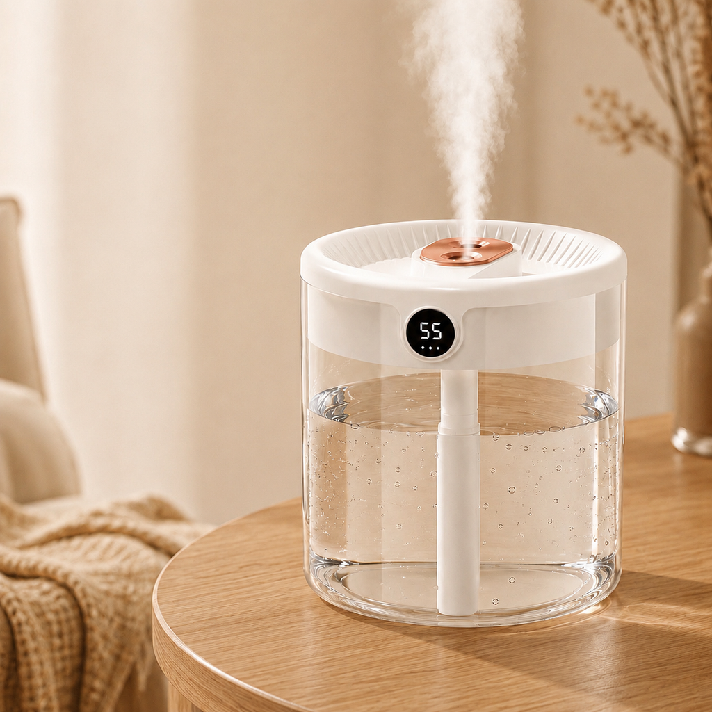 Ultrasonic Cool Mist Air Humidifier with Whisper Quiet Operation
