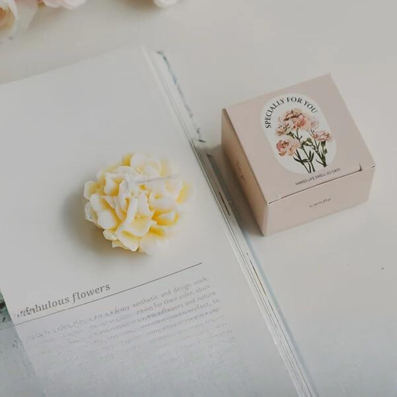 Skorter | 1pc Carnation Scented Candle – Decorative Candle for Mother's Day, Valentine's Day and Christmas - Image 20