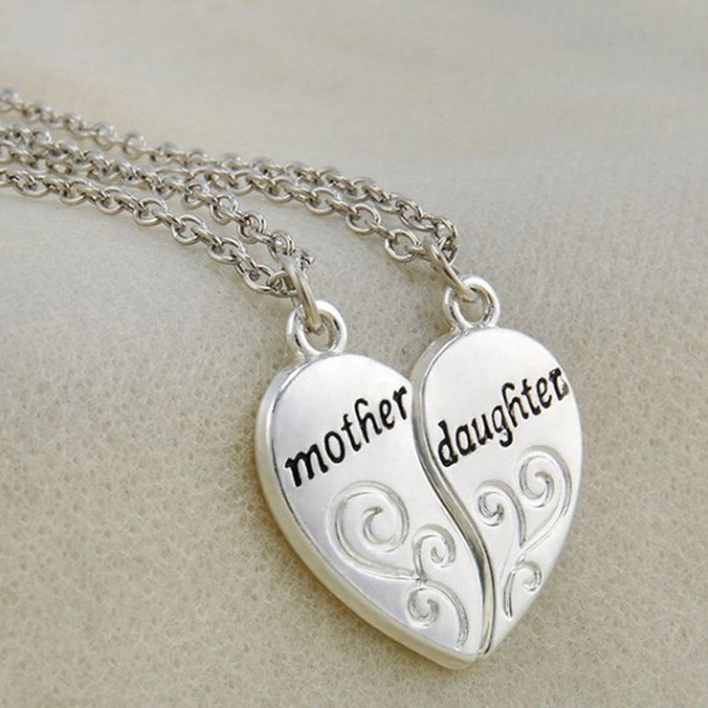 Skorter | Mother and Daughter Heart Necklace - Image 4