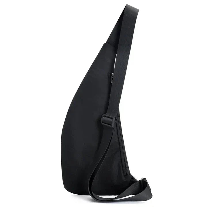 Oliver | Men's Small Slim Waterproof Canvas Crossbody Sling Bag - Image 8