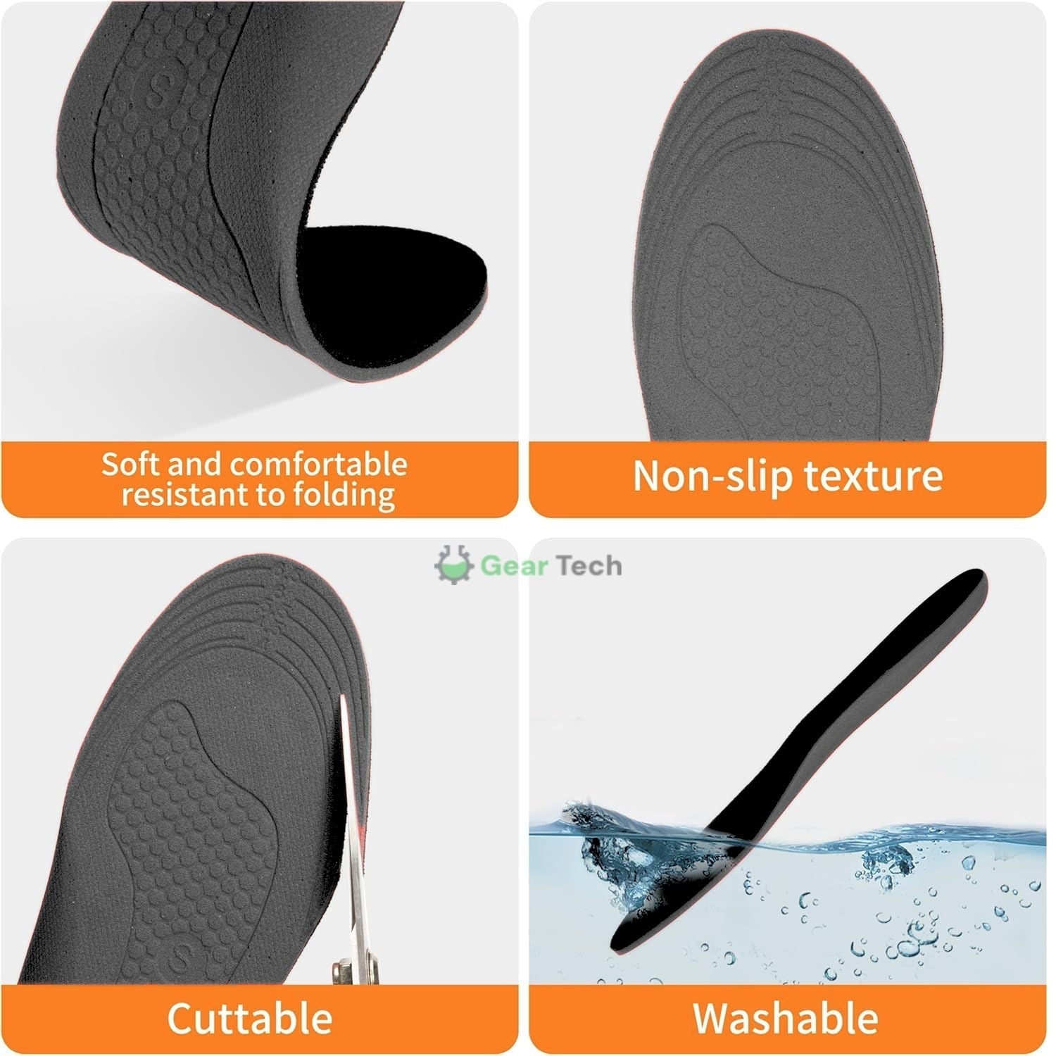 Rechargeable Electric Heated Insoles for Winter Boots – USB Powered