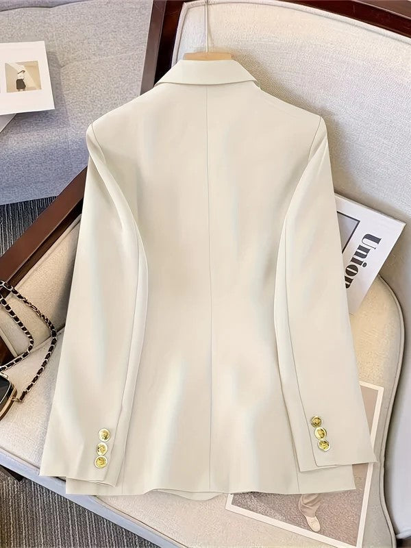 Timeless Versatile Formal Button Blazer for Women