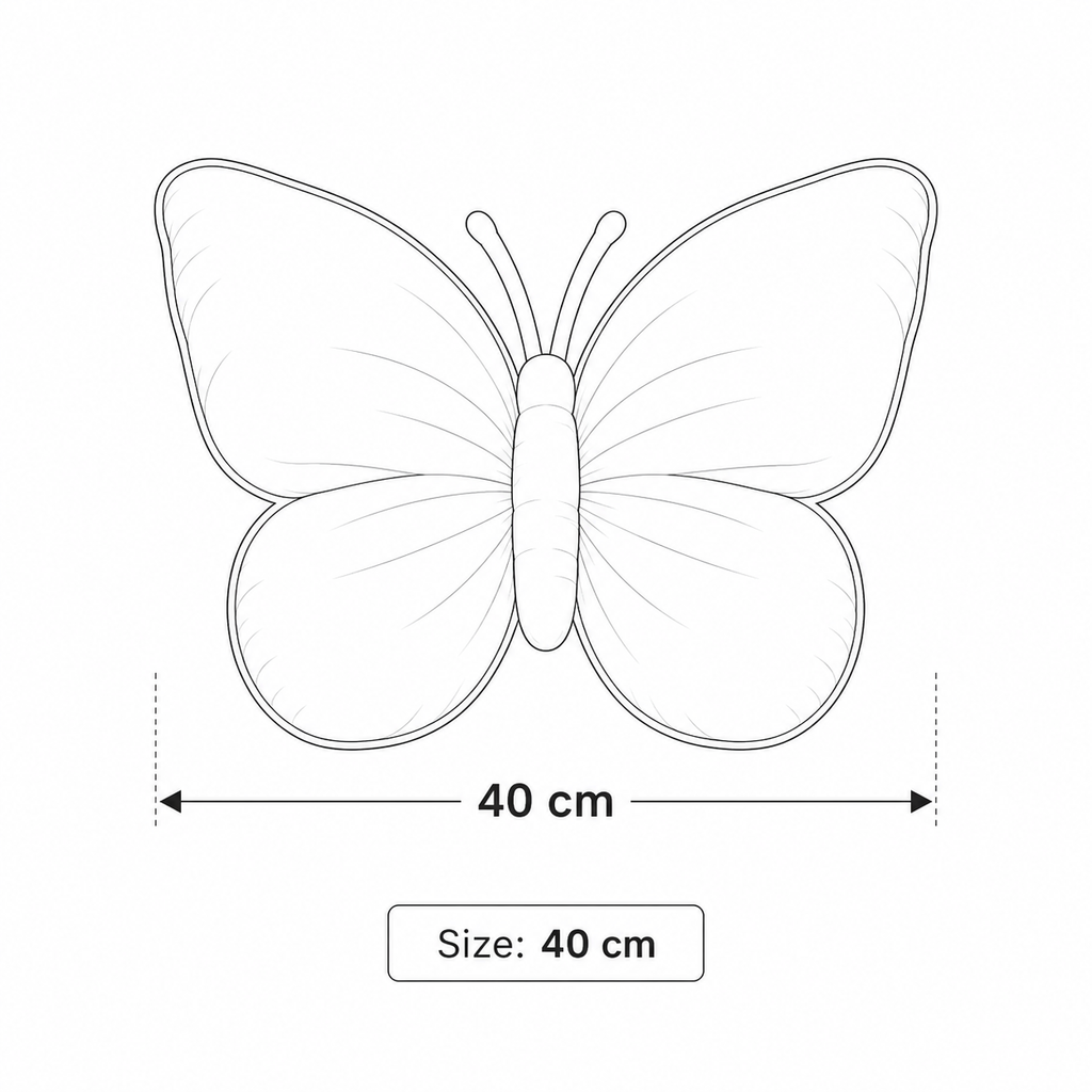 Butterfly Bow Decorative Pillow