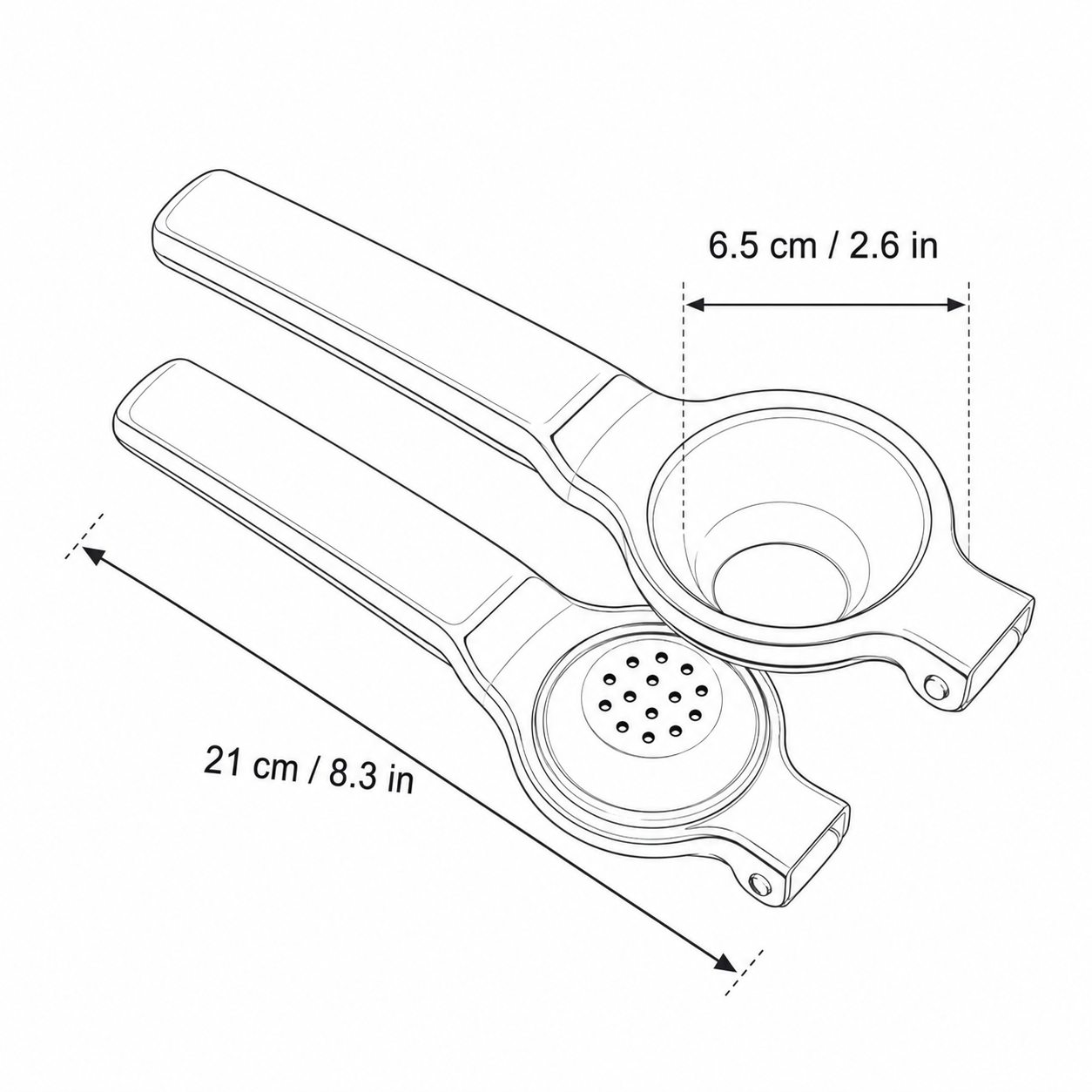 Stainless Steel Lemon Squeezer