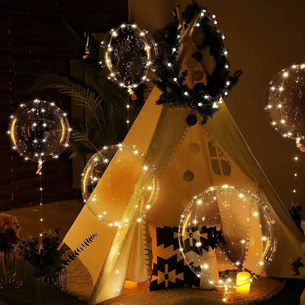 10 Pack TPU LED Bobo Balloons Battery Operated - Image 4