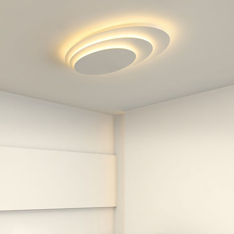 Modern Round LED Ceiling Light Dimmable for Bedroom & Living Room - Image 2