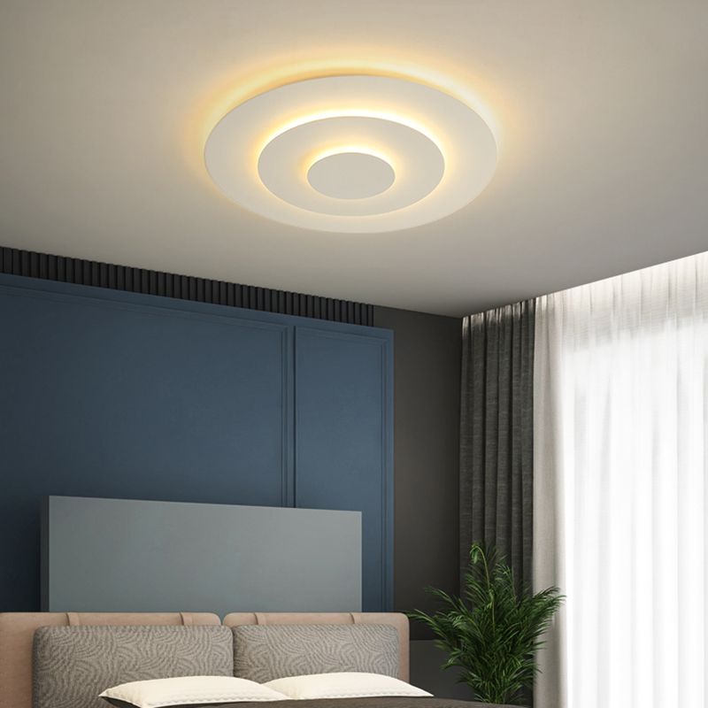Modern Round LED Ceiling Light Dimmable for Bedroom & Living Room - Image 3