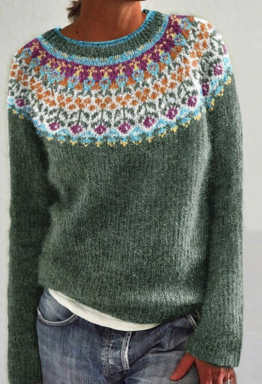 Stylish Warm Long Sleeve Sweater for Women