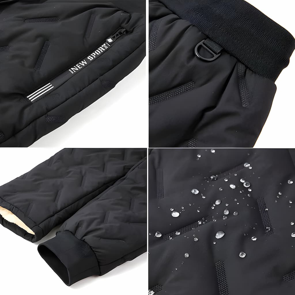 Women's Modern Cosy Thermal Waterproof Winter Pants in Soft Fleece with Pockets
