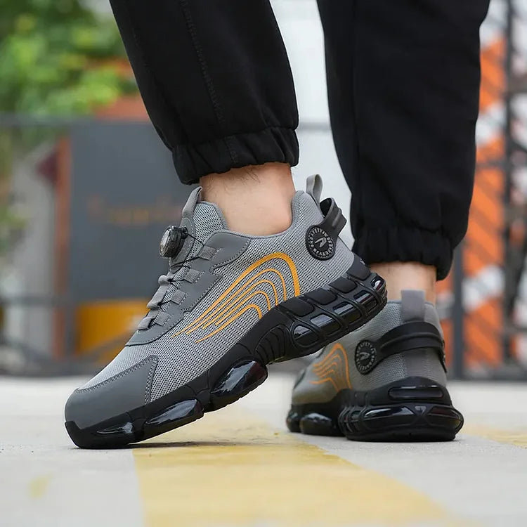 Men’s Shock-Absorbing Protective Work Anti-Slip Shoes