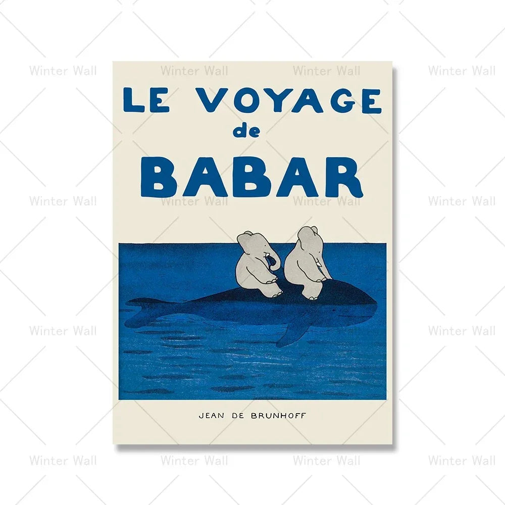 Le Voyage De Babar Wall Art by Jean de Brunhoff - Image 5