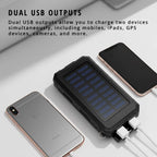 Solar Power Bank Dual USB Charging - Image 10