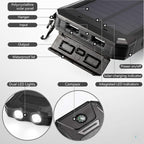 Solar Power Bank Dual USB Charging - Image 8