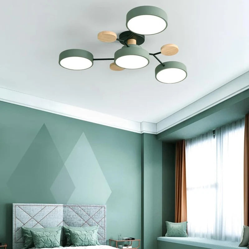 Flush Mount Ceiling Light Modern LED Room Illumination - Image 3