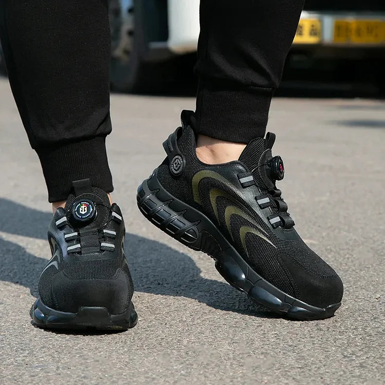 Men’s Shock-Absorbing Protective Work Anti-Slip Shoes