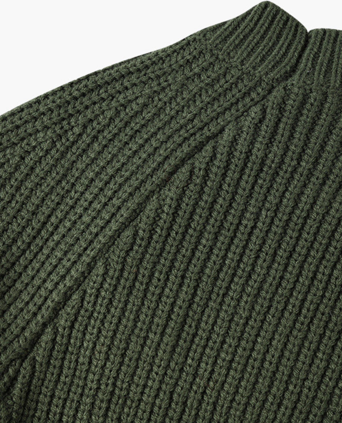 Men's Casual Plain Color Sleek Warm Sweater