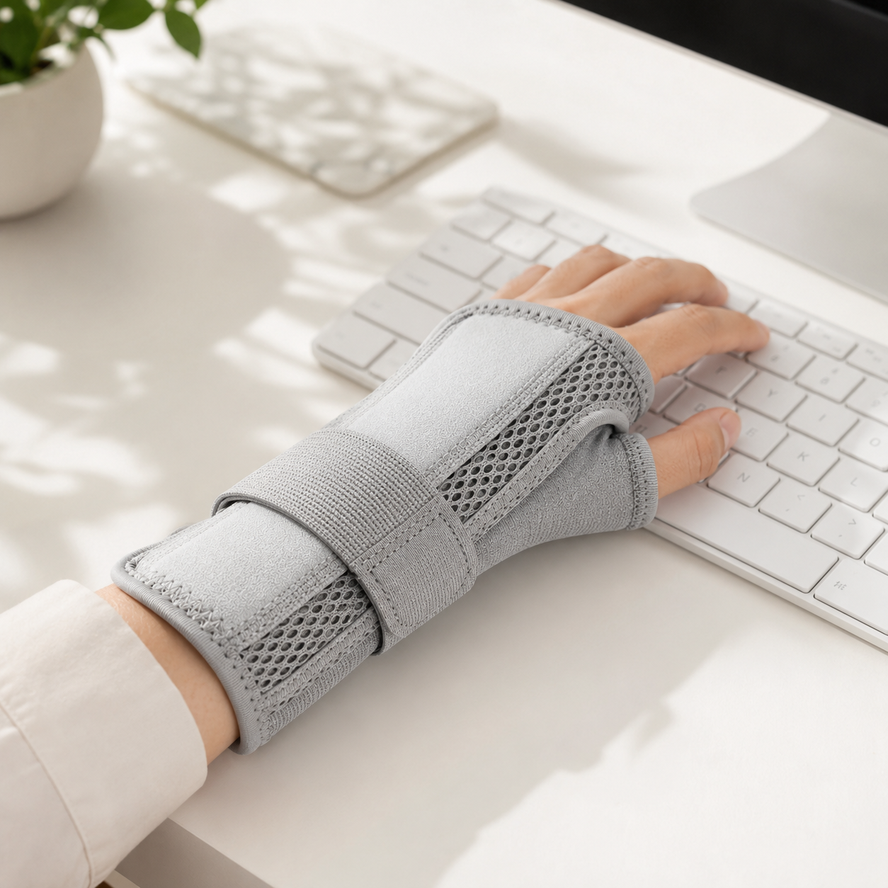 Adjustable Thumb & Wrist Stabilizer for Flexible Support