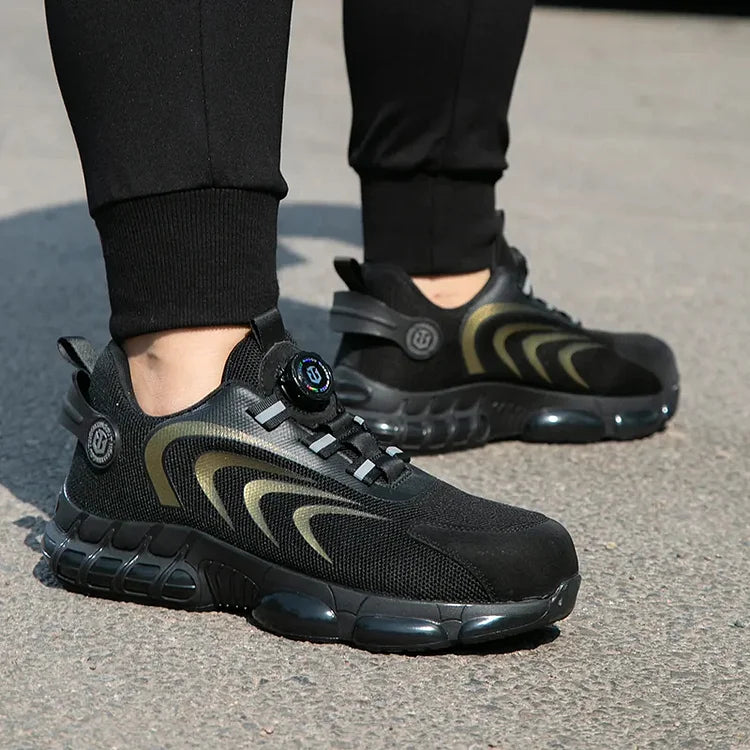 Men’s Shock-Absorbing Protective Work Anti-Slip Shoes