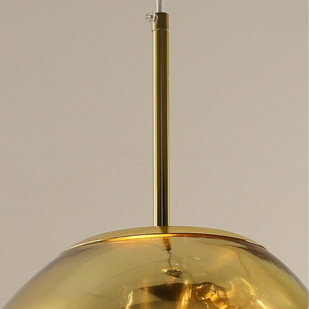 Fused Glass Effect Pendant Lava Lamp - Image 4