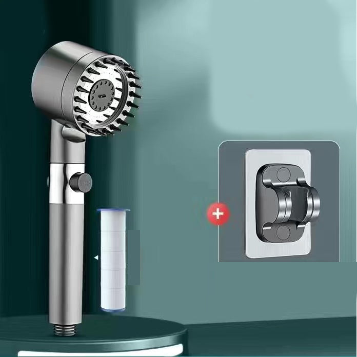 High-Pressure Showerhead with Filtration