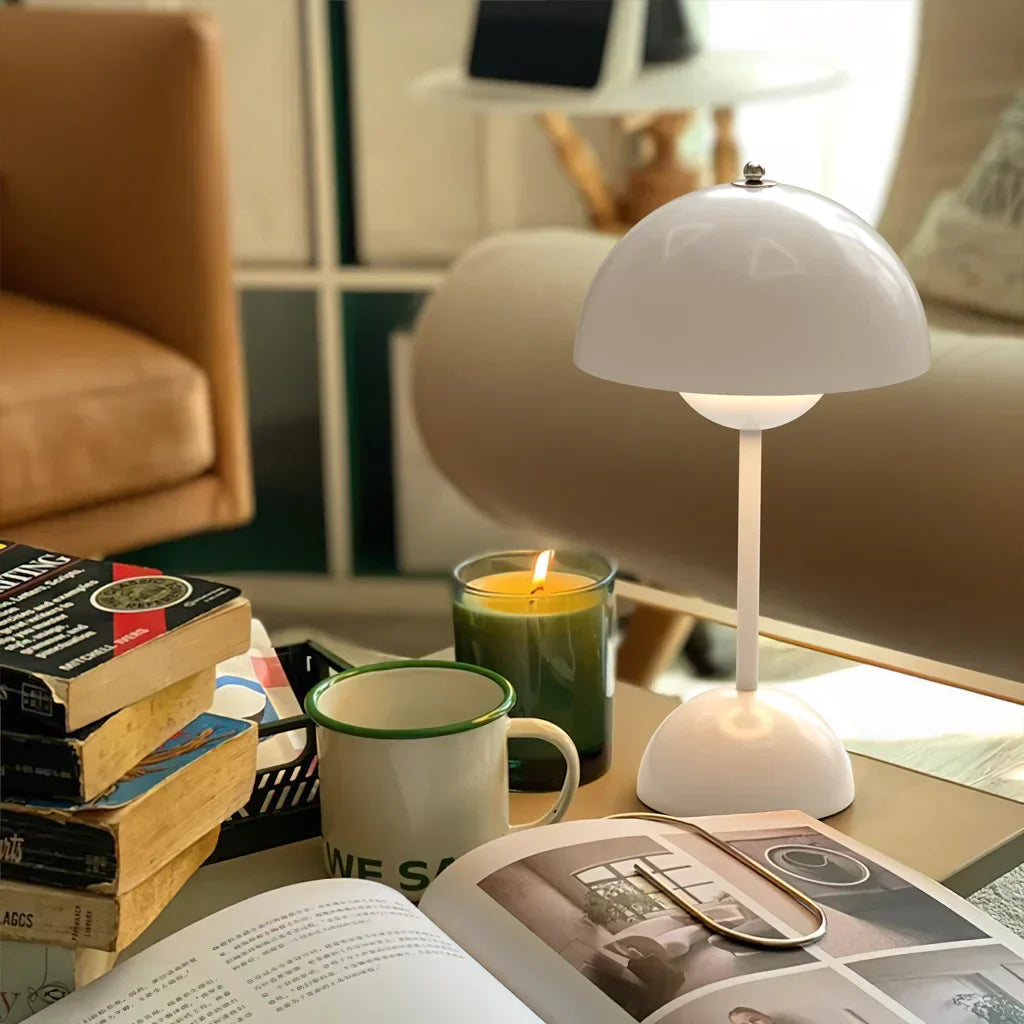 Elyndor – Scandinavian Designer Wireless Dimmable Table Lamp - Image 4