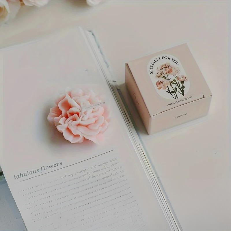 Skorter | 1pc Carnation Scented Candle – Decorative Candle for Mother's Day, Valentine's Day and Christmas - Image 22