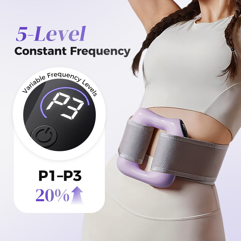 Vibrating Fascia Ring Massager Hands-Free Full Body Deep Tissue Recovery - Image 5