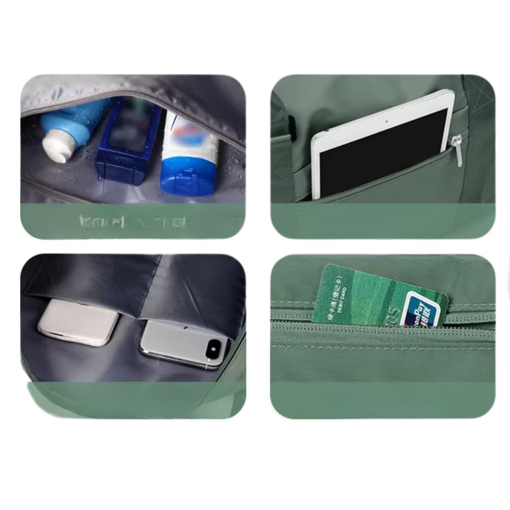 Lightweight Waterproof Large Weekender Unisex Travel Duffle Bag - Image 3