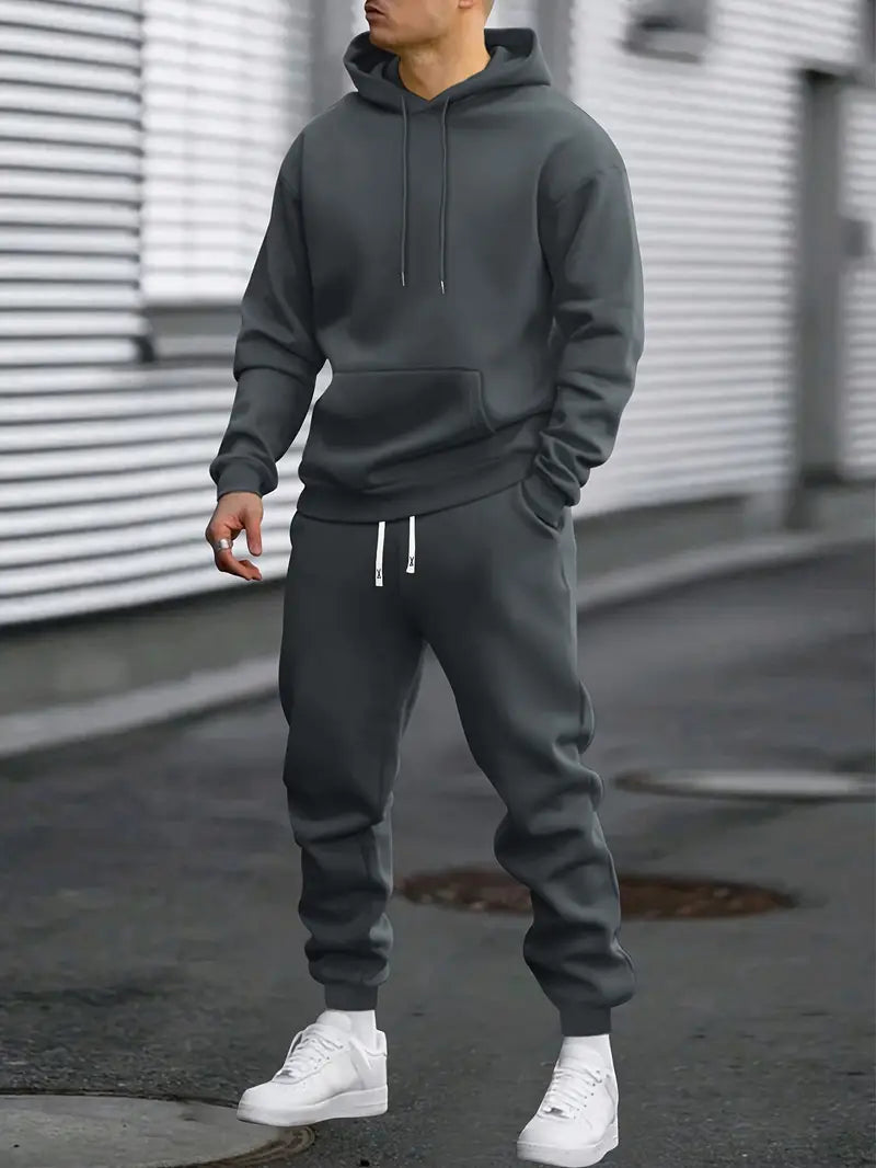 Men’s Essential Sport Active Hoodie Tracksuit