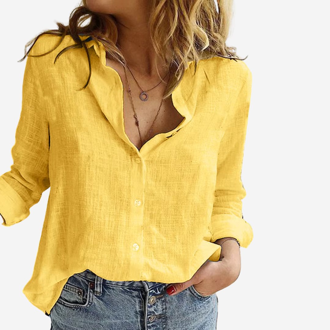 Timeless Formal Relaxed Fit Blouse for women