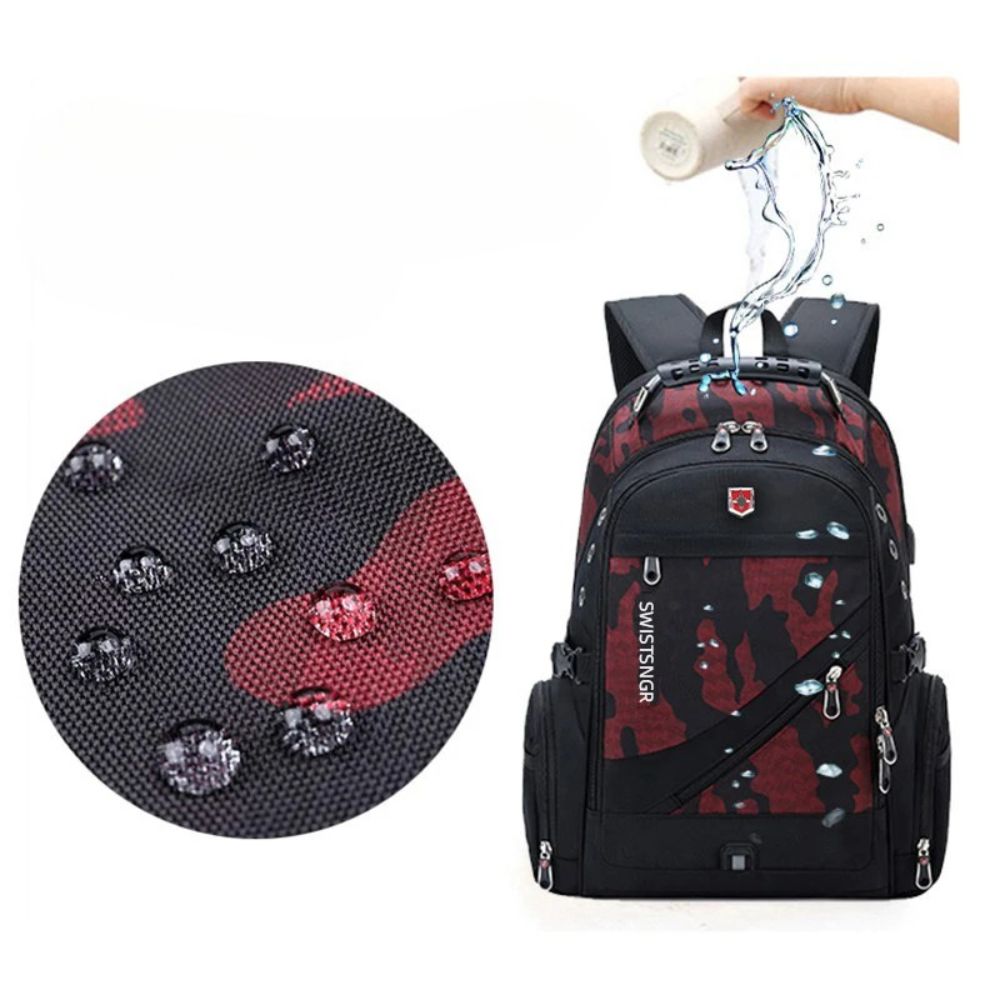 Tatum | Waterproof Laptop Travel Backpack - Image 5