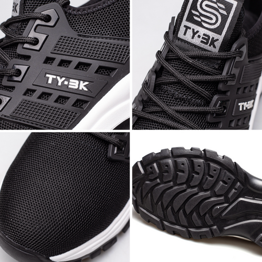 Men’s Breathable Pain Relief Safety Support Shoes