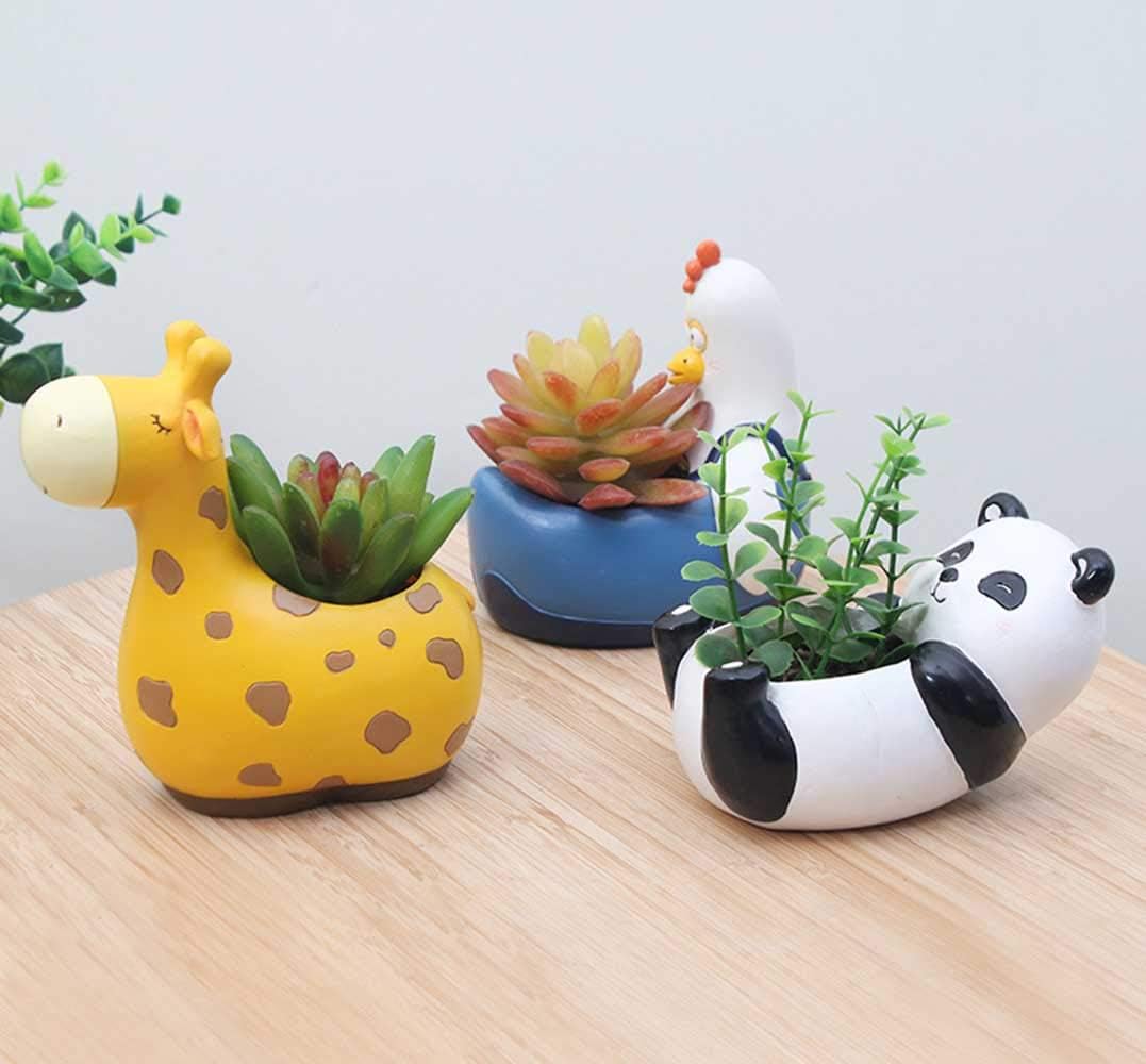 Cute Animal Planter Succulent Cactus Pot Novelty Home Decor - Image 3