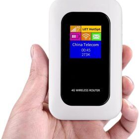 Compact High-Speed 5G Mobile WiFi Hotspot Device