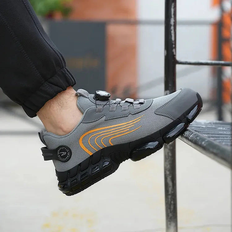 Men’s Shock-Absorbing Protective Work Anti-Slip Shoes