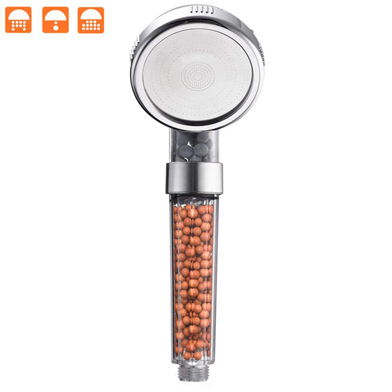 Rainfall Shower Head Ceiling Mounted Round Adjustable Spray Hose
