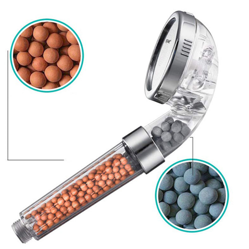 Rainfall Shower Head Ceiling Mounted Round Adjustable Spray Hose - Image 25