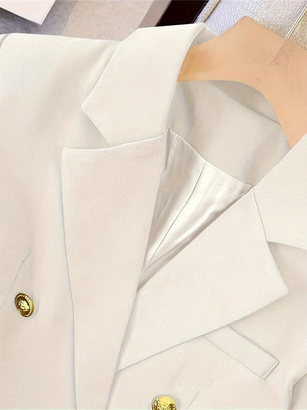 Timeless Versatile Formal Button Blazer for Women
