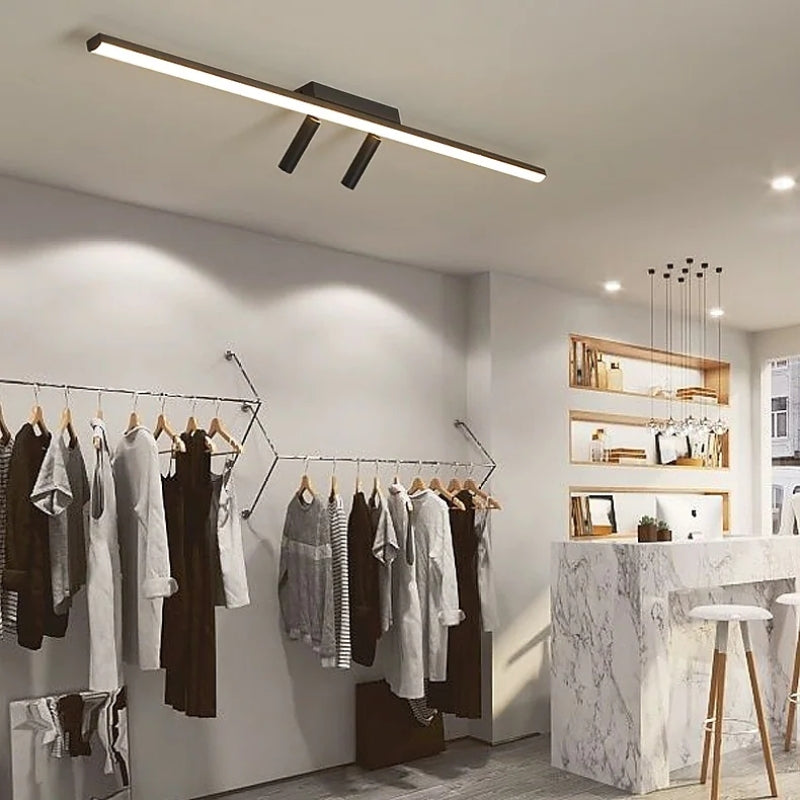 Modern LED Ceiling Light Linear Design With Directional Lighting - Image 7