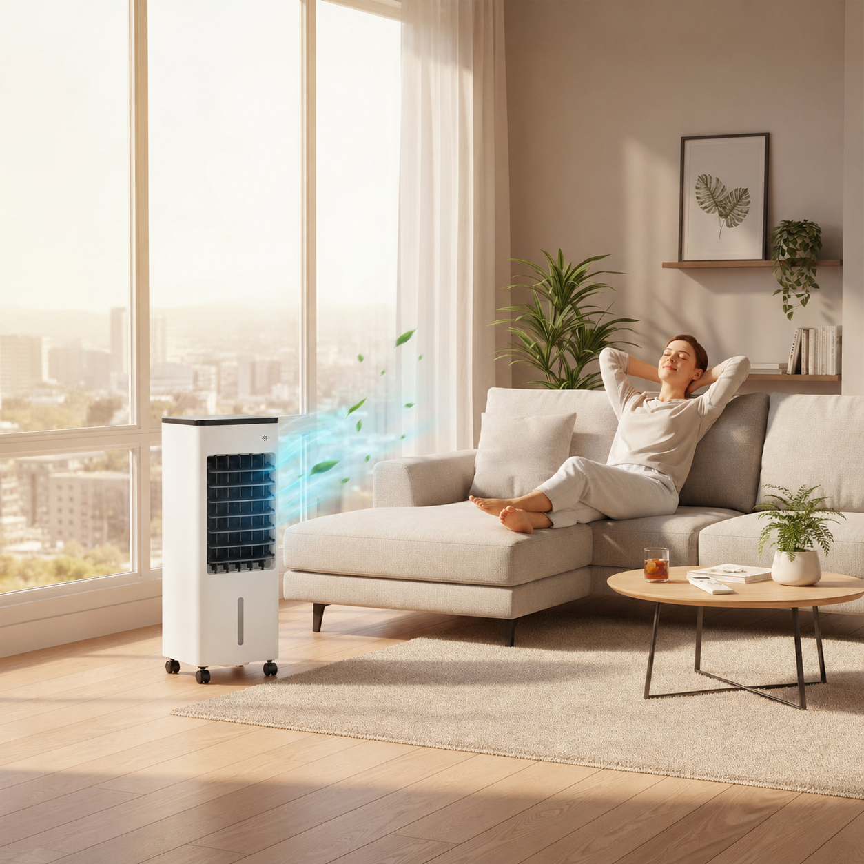 Portable Air Conditioner 3-in-1 Cooling, Fan, Humidifying