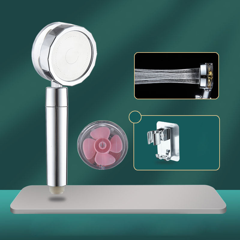 Handheld Shower Head Hose Wall Mount Combo Silver Modern Bathroom Set - Image 33