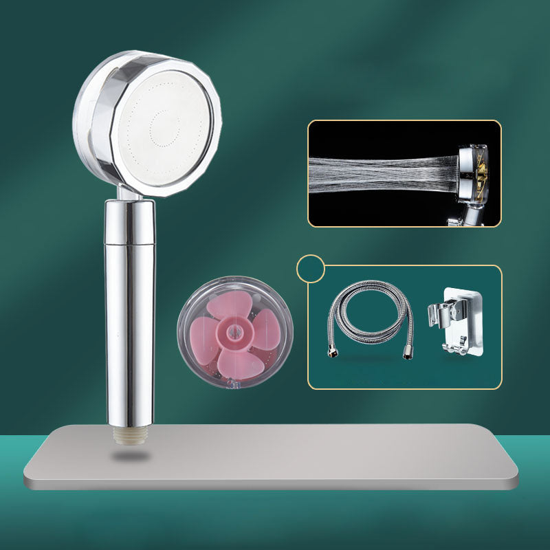 Handheld Shower Head Hose Wall Mount Combo Silver Modern Bathroom Set - Image 35