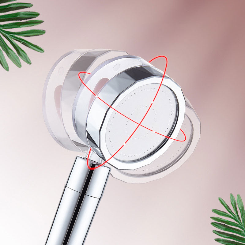 Handheld Shower Head Hose Wall Mount Combo Silver Modern Bathroom Set - Image 15