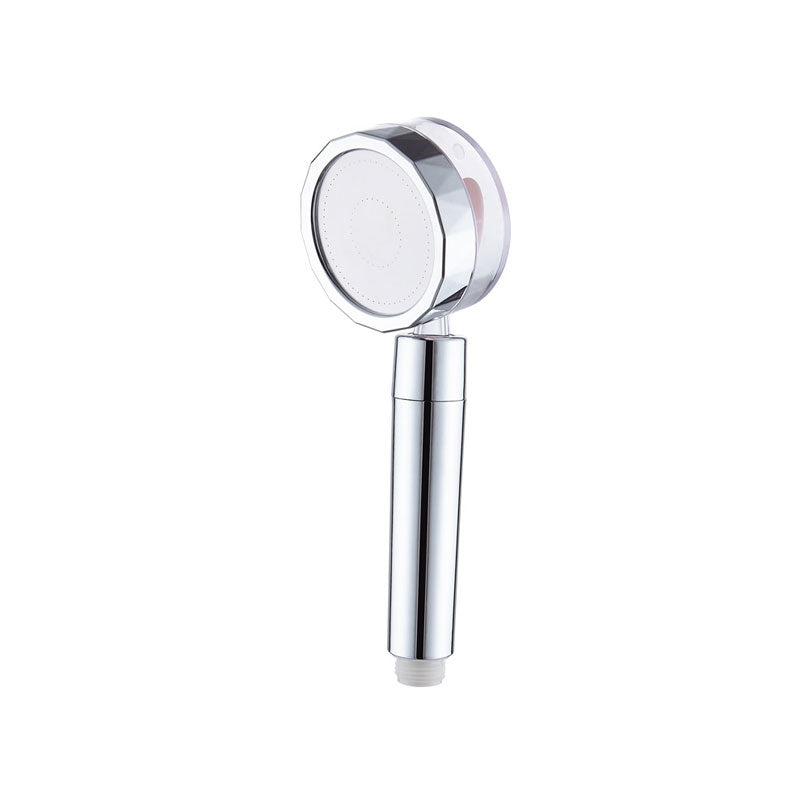 Handheld Shower Head Hose Wall Mount Combo Silver Modern Bathroom Set - Image 11