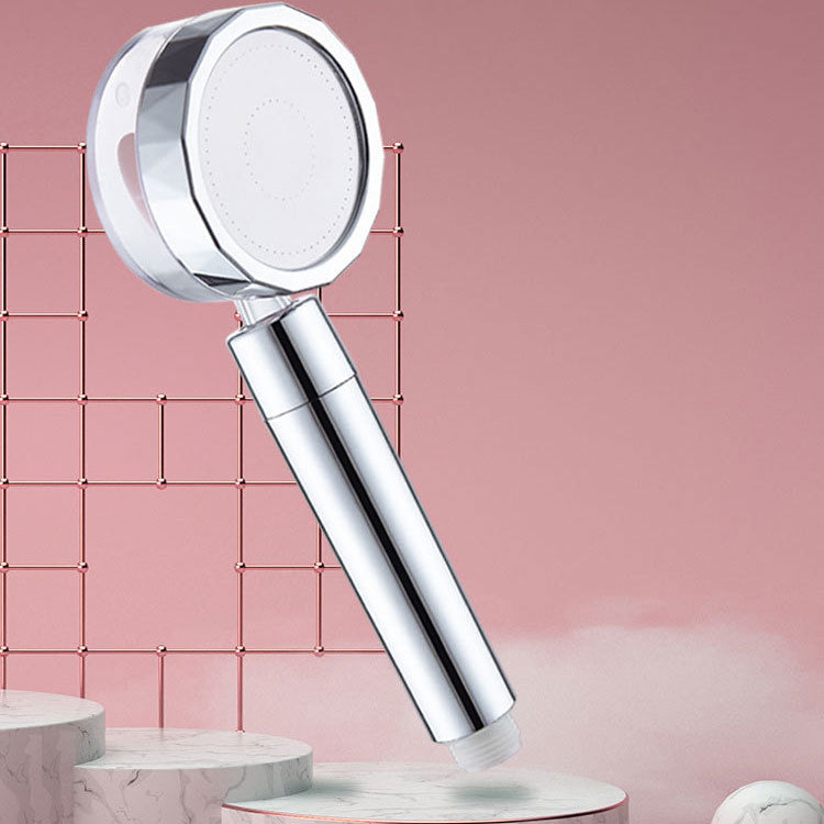 Handheld Shower Head Hose Wall Mount Combo Silver Modern Bathroom Set - Image 25